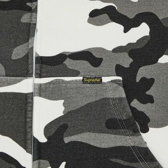 ジャケット・アウター Supreme Work Zip Up Hooded \"Grey Camo\" Supreme Work Zip Up Hooded Sweatshirt (FW24) - $138