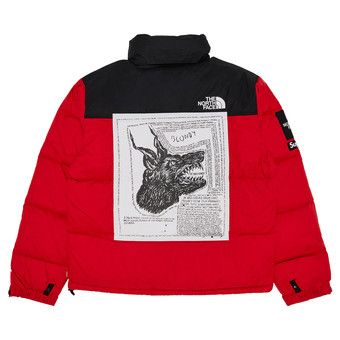 Buy Supreme x The North Face Nuptse Jacket 'Red' - FW24J9 RED | GOAT