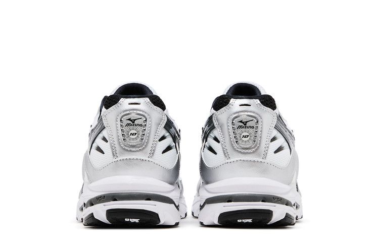 シューズ・サンダルその他 MIZUNO Public Wave Rider 10 White Silver Black D1GA210405 Mizuno Wave Rider 10 'White Black Silver' D1GA210405