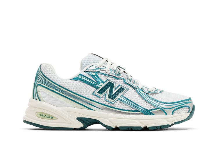 New Balance 740v2 White Marsh Green — foto 2