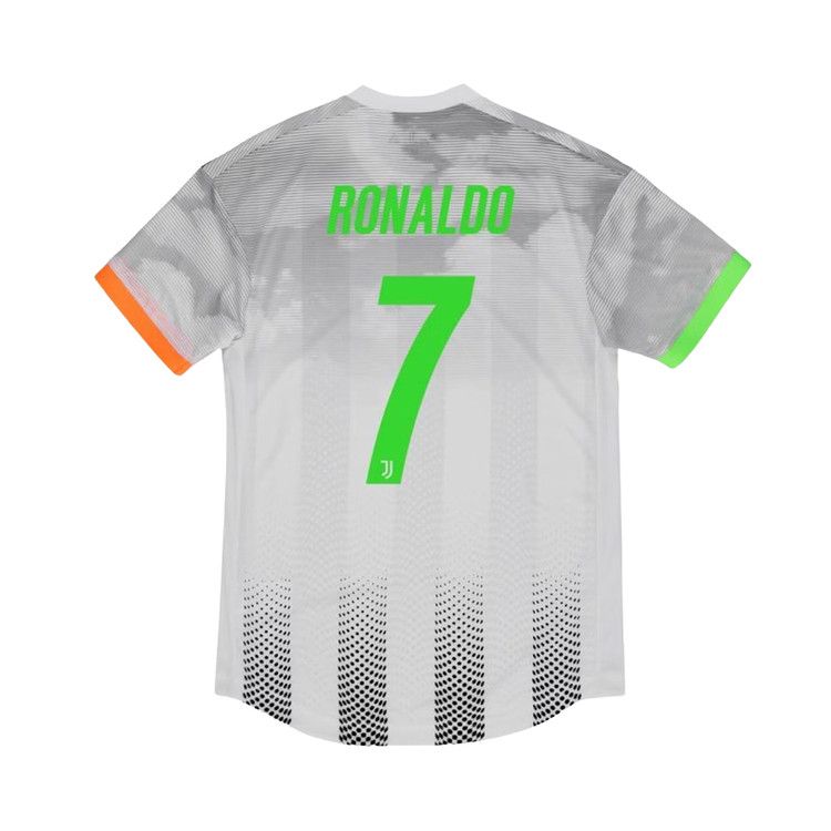 Palace X Adidas Juventus Authentic Ronaldo 7 Match Jersey White Culture Circle