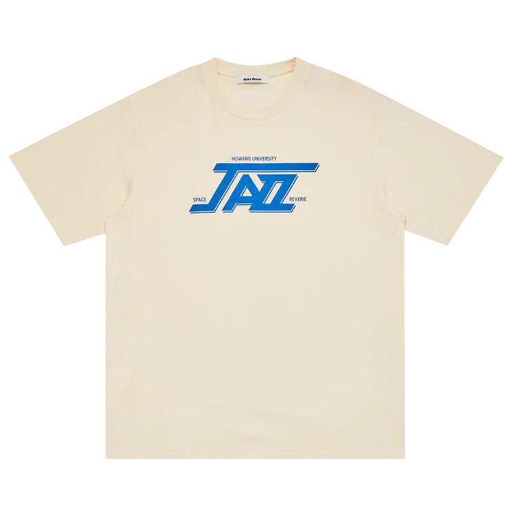 WALES BONNER| (UA24JE29 JE08 099) Buy Wales Bonner Jazz Tee 'Ivory' - UA24JE29 JE08 099 | GOAT