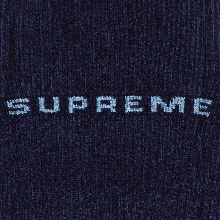 Buy Supreme Chenille Sweater Vest 'Navy' - FW24SK44 NAVY | GOAT