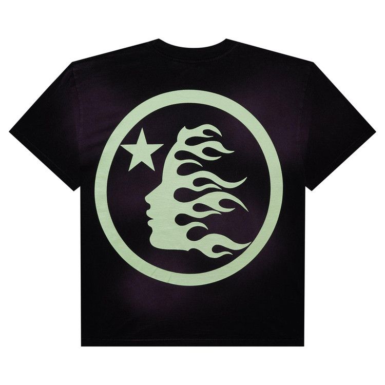 Hellstar Glow In The Dark Sports Logo T-Shirt Purple