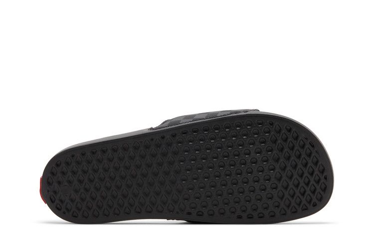 Vans La Costa Slide-On Triple Black Checkerboard