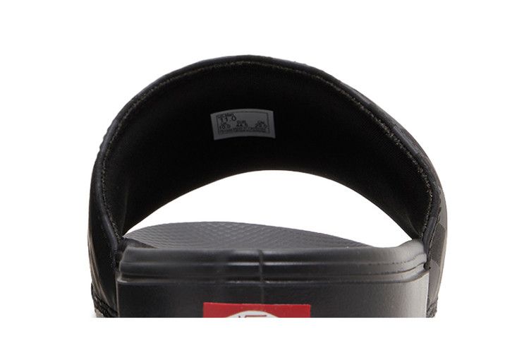 Vans La Costa Slide-On Triple Black Checkerboard