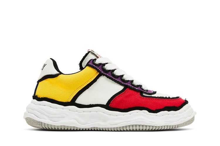 Buy Maison Mihara Yasuhiro Wayne Overhanging Canvas Low