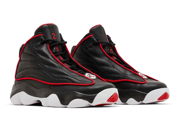 Air Jordan Pro Strong Gs Black University Red