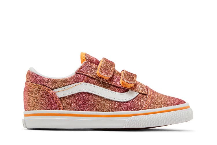 (TD) Vans Old Skool V 'Glitter - Sunrise Glitter'