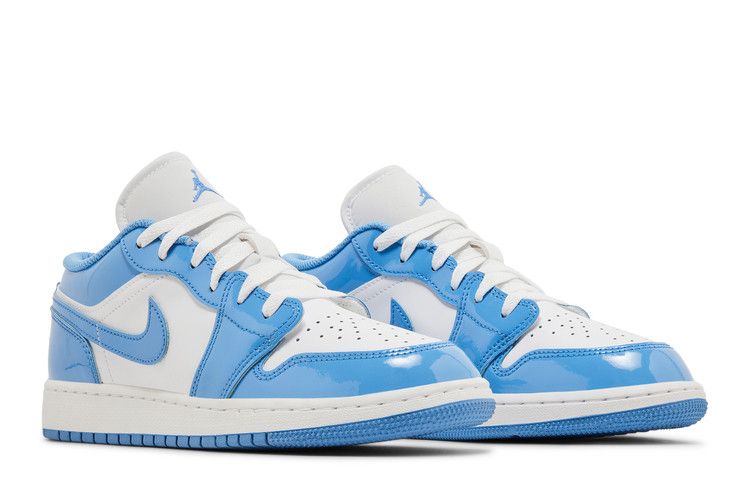 Air Jordan 1 Low Gs Unc Patent