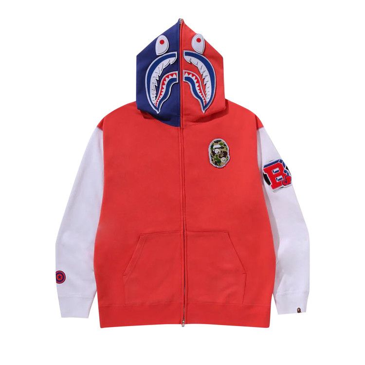 トップス BAPE Shark Hoodie parka A BATHNIG APE Men's 2ND SHARK FULL ZIP HOODIE 1K70115006 r | eBay