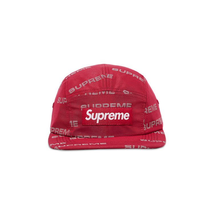 Buy Supreme Reflective Jacquard Camp Cap 'Red' - FW24H18 RED
