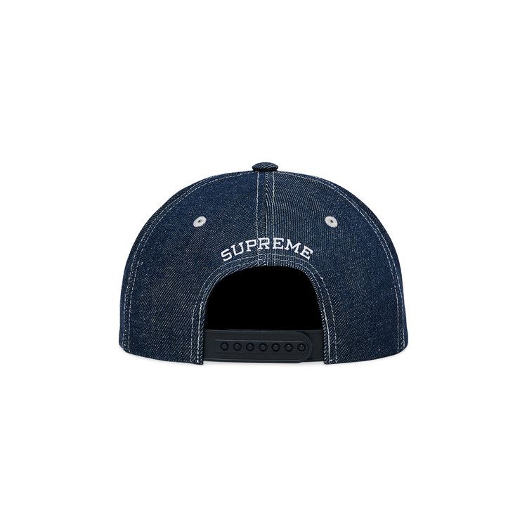 Buy Supreme Rhinestone 5-Panel 'Denim' - FW24H109 DENIM | GOAT CA
