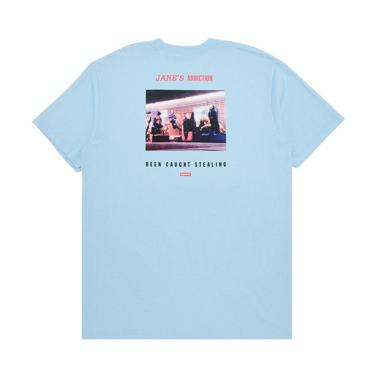 Buy Supreme x Jane's Addiction Stealing Tee 'Powder Blue