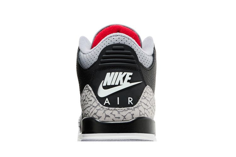 Air Jordan 3 RETRO OG Gs 'black Cement' 2024