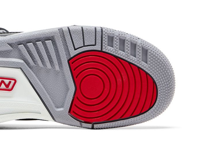 Air Jordan 3 RETRO OG Gs 'black Cement' 2024