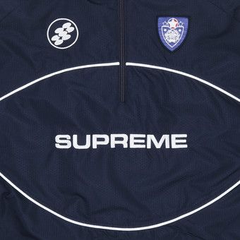 ジャケット・アウター Supreme Reflective Piping Pullover Navy Fall/Winter 2024 Preview – Supreme