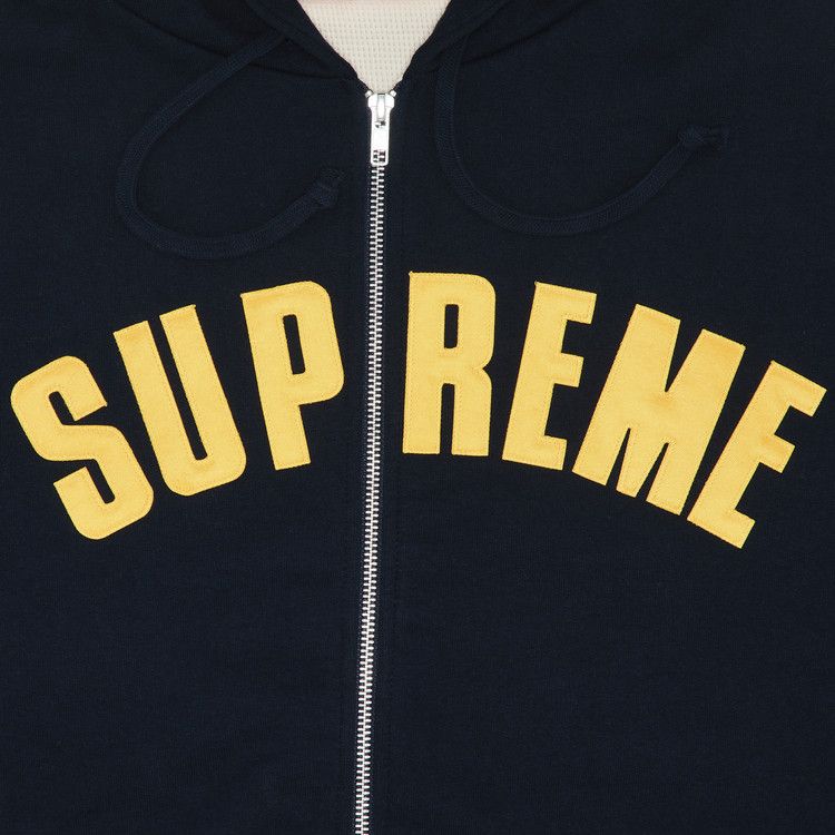 トップス 7three&coSleeve Arc Hooded Sweatshirt Buy Supreme Arc Thermal Zip Up Hooded Sweatshirt 'Navy