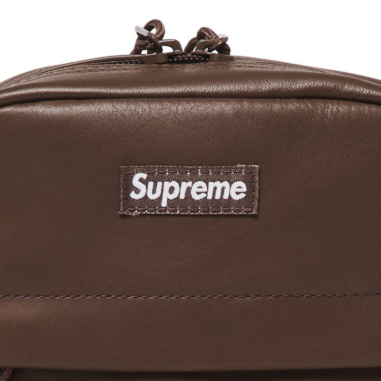t*n様 supreme 革バッグ　BOXLOGO 美品 Supreme シュプリーム 2024AW Leather Shoulder Bag レザーショルダー