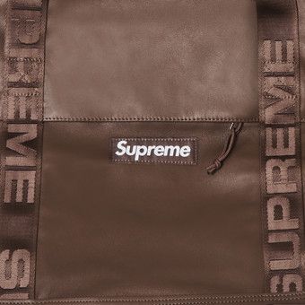 Buy Supreme Leather Duffle Bag 'Brown' - FW24B45 BROWN | GOAT
