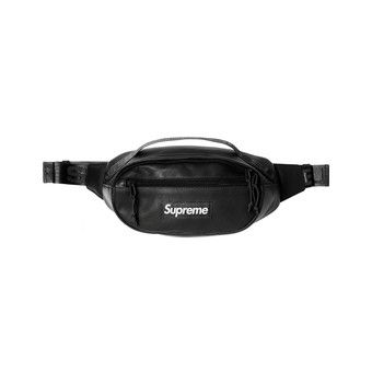 Buy Supreme Leather Waist Bag 'Black' - FW24B43 BLACK | GOAT