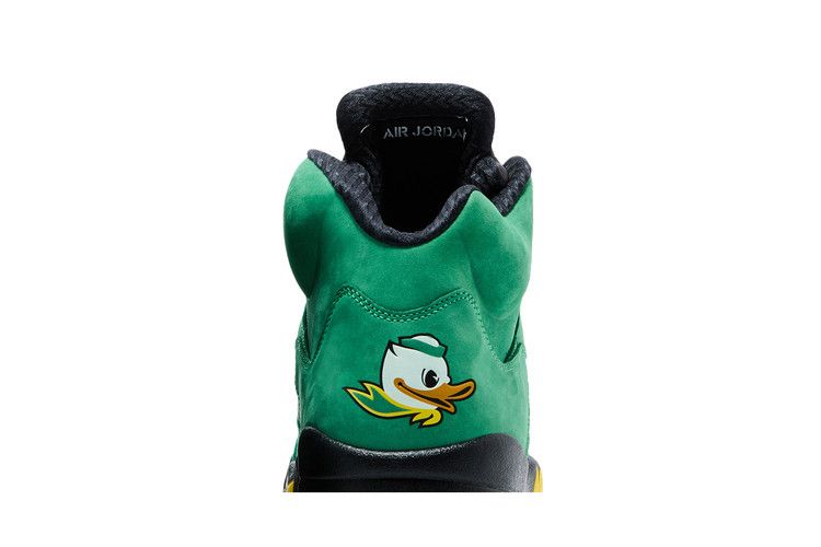 Size 9.0 Air Jordan 5 Oregon Ducks