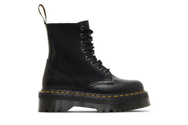 Dr. Martens Jadon Platform Boots Black Smooth Leather — foto 2