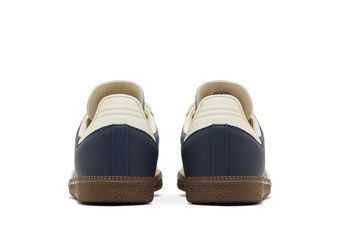 adidas gazelle silver green womens Adidas x Sporty & Rich Women's Samba OG Cloud White / Night Indigo /  Collegiate Red Low Top Sneakers