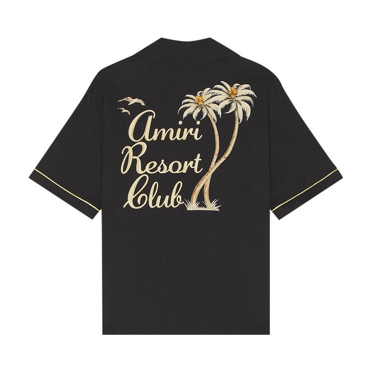Buy Amiri Twisted Palms Shirt 'Black' - AMSTBW1011 001 BLAC | GOAT