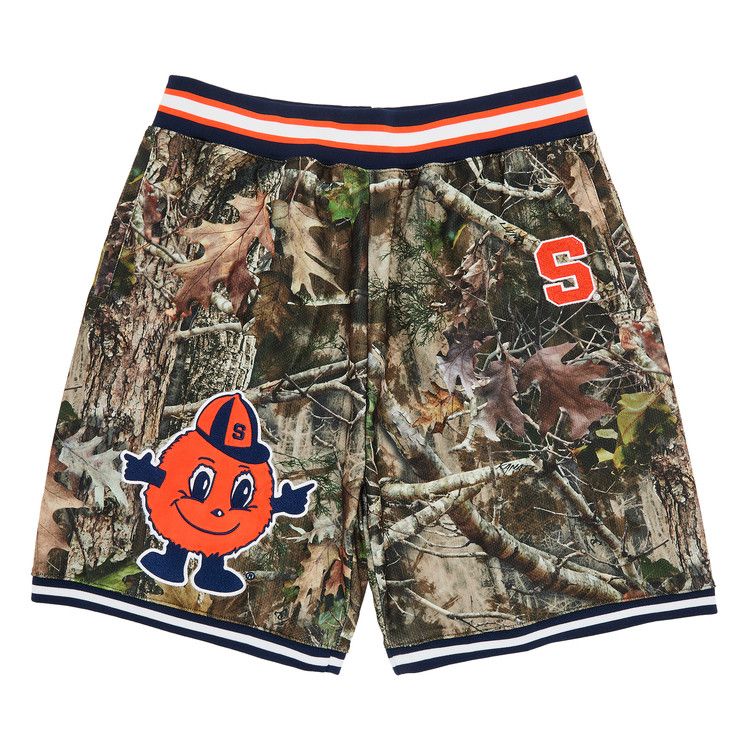 Supreme X Mitchell & Ness Ncaa Basketball Shorts Truetimber Kanati Camo