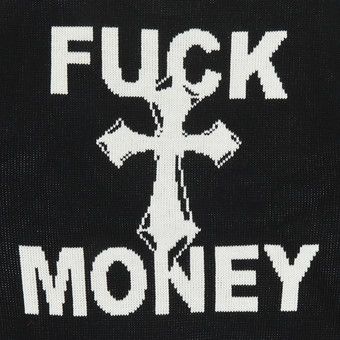 Buy Supreme Fuck Money Sweater 'Black' - FW24SK47 BLACK | GOAT