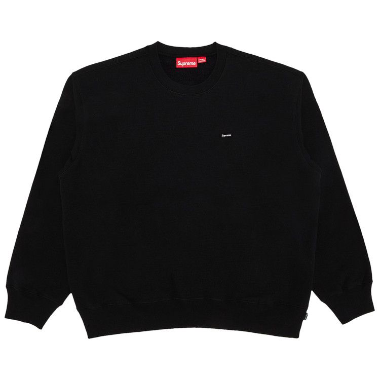 Buy Supreme Small Box Crewneck 'Black' - FW24SW12 BLACK | GOAT