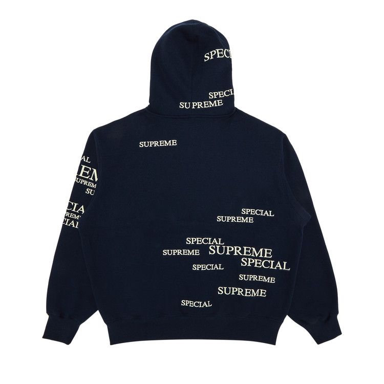 Supreme Special Zip Up Hoodie Navy