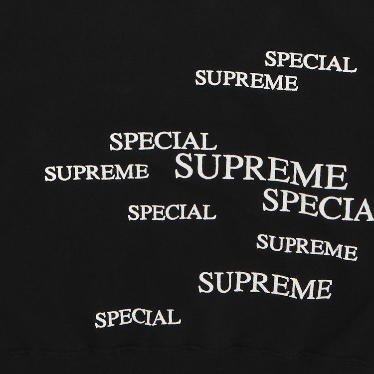 Buy Supreme Special Zip Up Hooded Sweatshirt 'Black