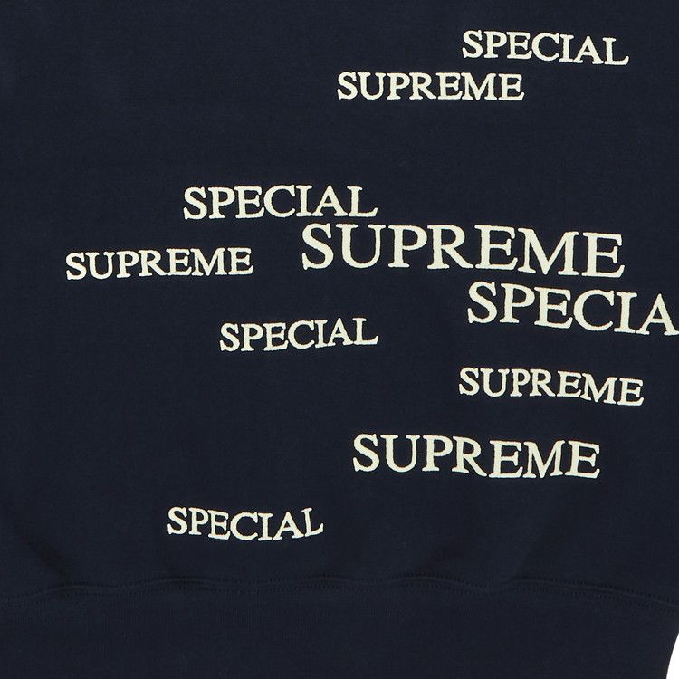 Supreme Special Zip Up Hoodie Navy