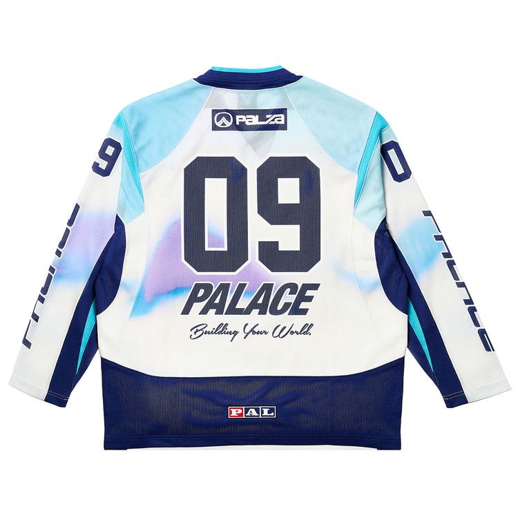 Buy Palace Building Your World Hockey Jersey 'Blue' - P27ES065 | GOAT