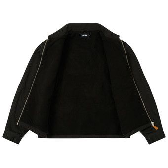 Buy Palace Utility Fleece Jacket 'Black' - P27JK078 | GOAT