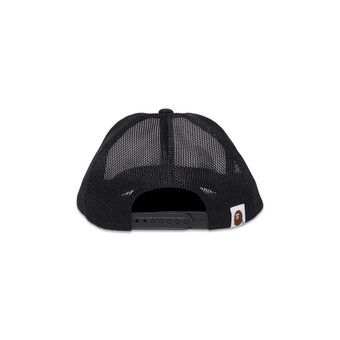 Buy BAPE Crystal Stone Ape Head Mesh Cap 'Black' - 1K80 180 010
