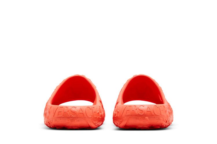 Versace Dimension Pool Slide Orange