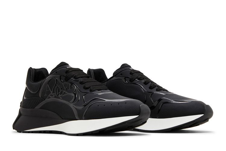 Alexander Mcqueen Sprint Runner Black White