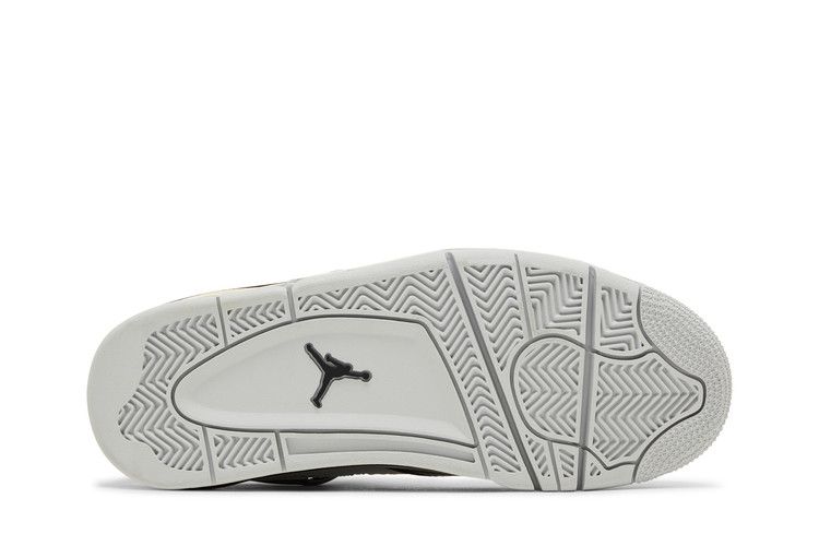 Air Jordan 4 RETRO Gs Platinum Gold