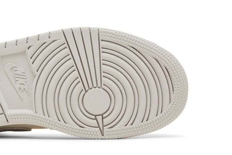 Air Jordan 1 Mid SE Gs Neutral Grey Sail