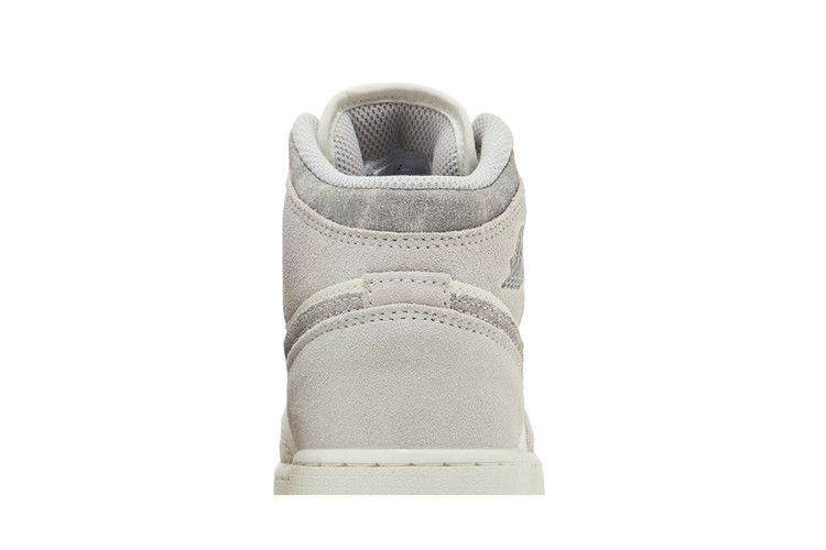 Air Jordan 1 Mid SE Gs Neutral Grey Sail