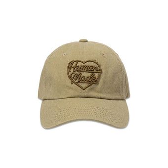 Buy Human Made 6 Panel Twill Cap #1 'Beige' - HM28GD027 BEIG | GOAT