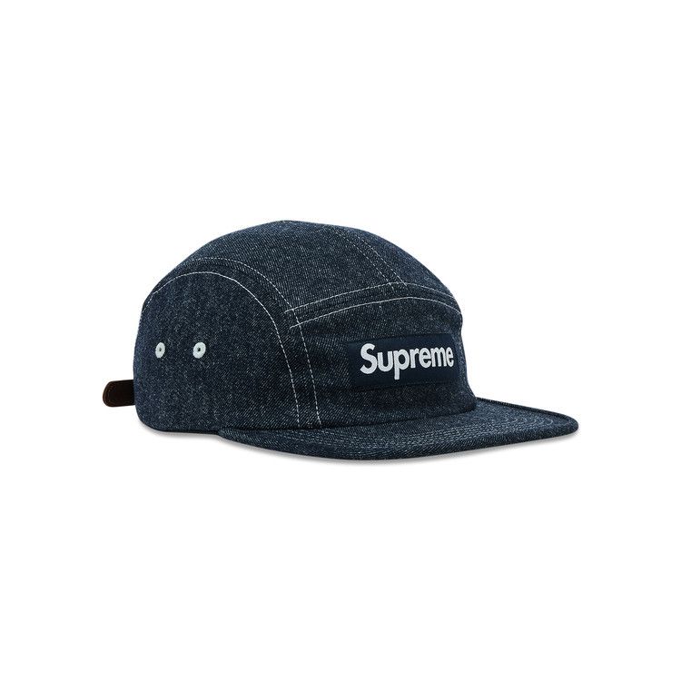 帽子 Supreme Handwriting Denim Camp Cap Black Supreme Handwriting Denim Camp Cap Black - SS25 - US