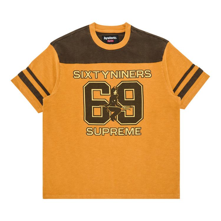 Buy Supreme x HYSTERIC GLAMOUR 69 Football Top 'Light Orange