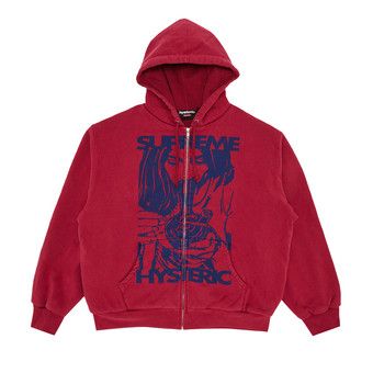 Buy Supreme x HYSTERIC GLAMOUR Thermal Lined Zip Up Hooded