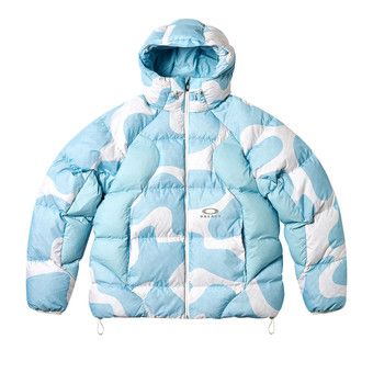 Palace Moschino Puffa Jacket Blue Cloud - メルカリ