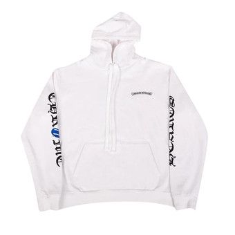 Buy Chrome Hearts Rolling Stones Hoodie 'White/Blue' - 1383