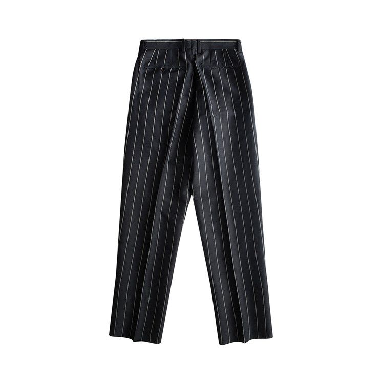 Buy Wacko Maria Double Pleated Trousers 'Black' - 24SS WMP TR27 BLAC | GOAT